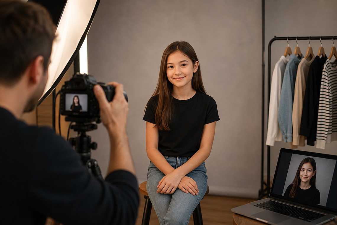 Herecké fotografie dieťaťa: čo potrebujete a čomu sa vyhnúť